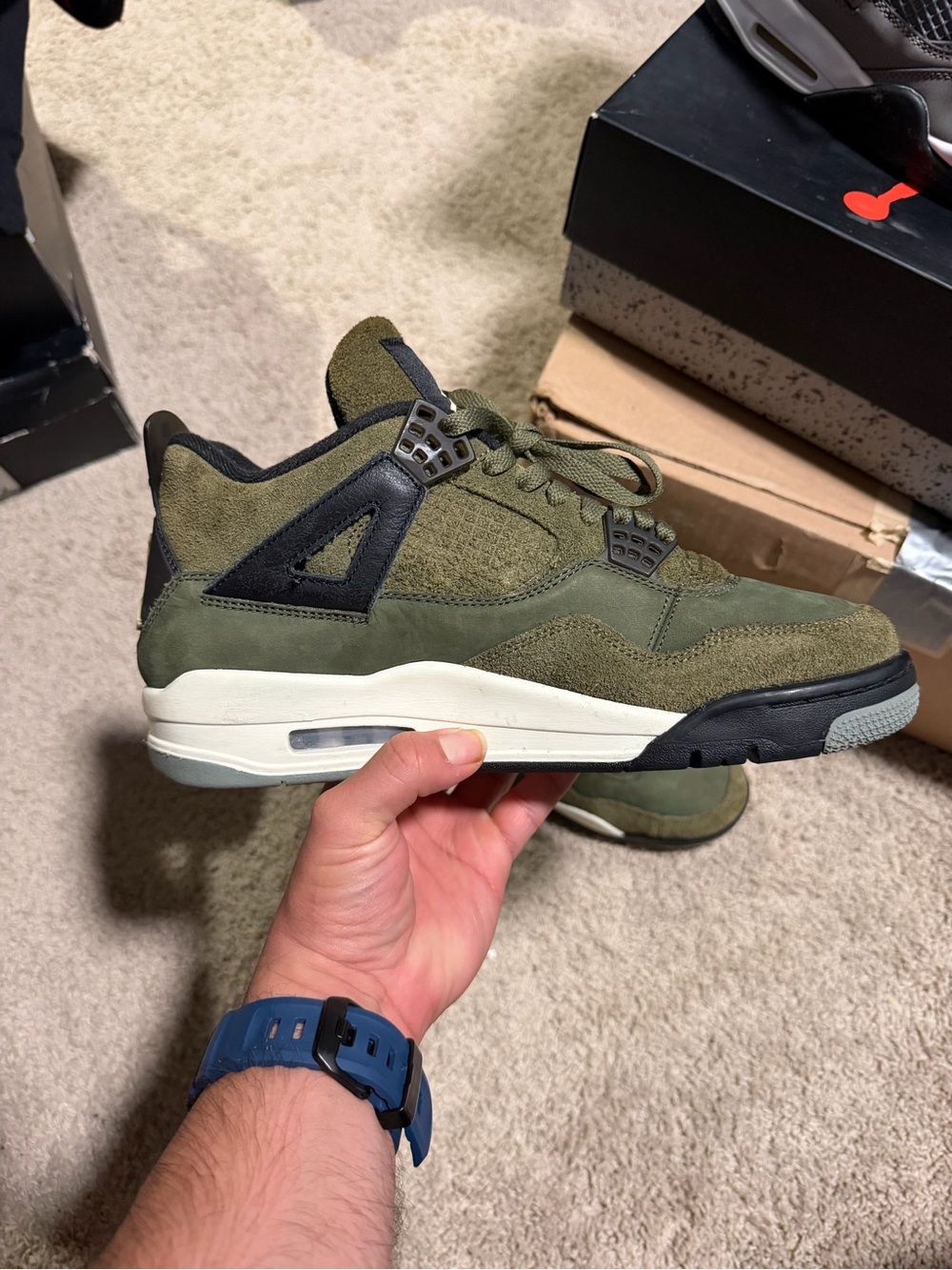 Jordan 4 ‘Craft Olive’